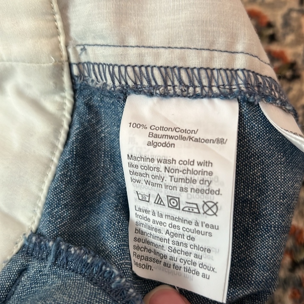 EUC J.Crew 100% Cotton High Waisted Shorts Size 6 - Picture 6 of 10